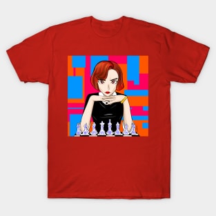 chess champion beth harmon T-Shirt